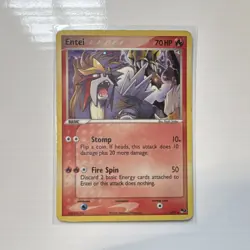 The Pokemon Company Entei 001/017 POP Series 2 Holo Rare 70 HP English - Image 1