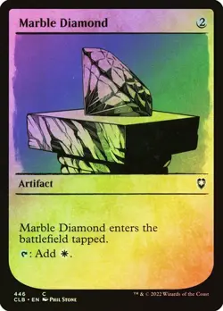 NM Showcase Foil Marble Diamond, MTG, Baldur's Gate, Magic the Gathering, 446 - Image 1