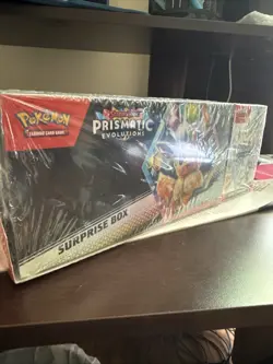 Pokemon TCG Prismatic Evolutions Surprise Box AND Booster Bundle SEALED - Image 1
