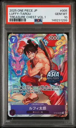 One Piece Japanese Treasure Chest Vol. 1 Sequential PSA 10 Zoro Luffy Nami - Image 5