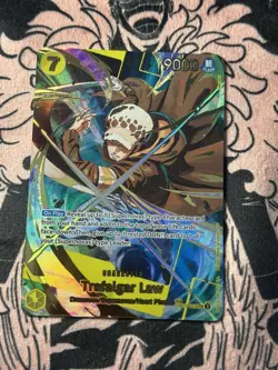 NM 💎 TRAFALGAR LAW #119 (OP10-119) SP SEC - PRB02 THE BEST VOL. 2 ONE PIECE - Image 1