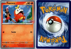 Pokemon Card - Fuecoco Scarlet & Violet Promo 192 Promo Holo Heavily Played - Image 3