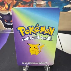 Vintage 1998 KFC Pokemon Card Game Pikachu Vintage #25 NM - Image 2