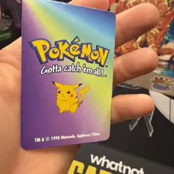 Vintage 1998 KFC Pokemon Card Game Pikachu Vintage #25 NM - Image 3