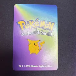 Vintage 1998 KFC Pokemon Card Game Pikachu Vintage #25 NM - Image 5