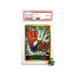 2024 One Piece JP DON!! Card Edward Newgate Gold PRB-01 PSA 10 GEM MINT - Image 1