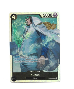 One Piece Card Game Kuzan OP02-096 SR Super Rare Foil Card Best Reprint NM - Image 1