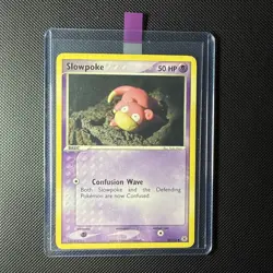 LP Slowpoke 80/112 EX Fire Red Leaf Green 2004 Pokemon Card - Image 1
