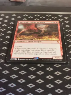 Ancient Copper Dragon (CLB) 161 NM MTG - Image 1