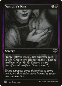 Vampire's Kiss - Innistrad: Double Feature - Magic The Gathering - MTG - Image 1