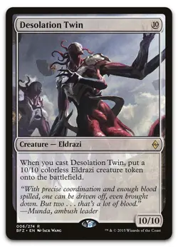 Desolation Twin #6 (NM) Battle for Zendikar BFZ Magic MTG - Image 1