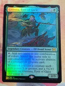 Gwenna, Eyes of Gaea (Foil) MTG The Brothers' War (BRO) NM - Image 1