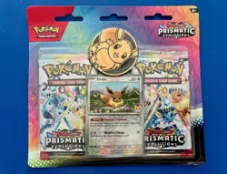 Pokemon Scarlet and Violet Prismatic Evolutions 2-Pack Blister Set - Image 1