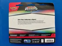 Pokemon Scarlet and Violet Prismatic Evolutions 2-Pack Blister Set - Image 3