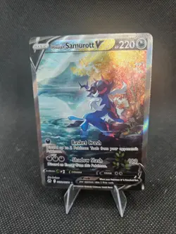 Hisuian Samurott V GG51/GG70 Pokemon Crown Zenith Galarian Gallery Holo NM - Image 1