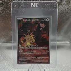 Team Rocket's Meowth 203/182 Pokemon destined rivals - Image 1