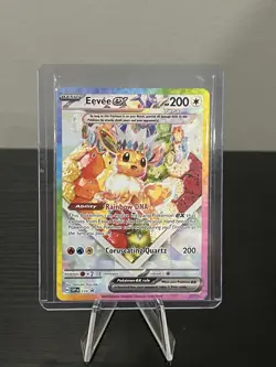 Pokemon TCG Eevee EX Promo SVP 174 Prismatic Evolutions Super Premium Collection - Image 1
