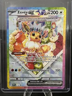 Pokemon TCG Eevee EX Promo SVP 174 Prismatic Evolutions Super Premium Collection - Image 4