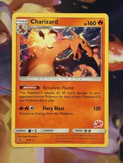 Charizard - 3/70 - Pokemon Dragon Majesty Battle Academy (Charizard Symbol) NM - Image 1