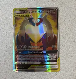 The Pokemon Company Latias y Latios GX 170/181 SM Team Up TAG TEAM Full Art Holo - Image 1