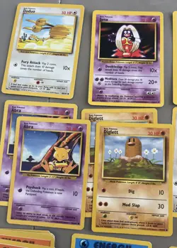 Vintage Pokemon Card Lot Base Set 64 Cards / Supporter Energy Trainer 1999 /102 - Image 2