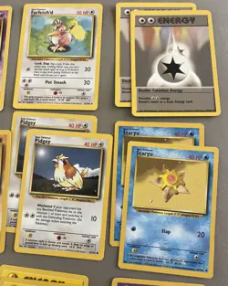 Vintage Pokemon Card Lot Base Set 64 Cards / Supporter Energy Trainer 1999 /102 - Image 3
