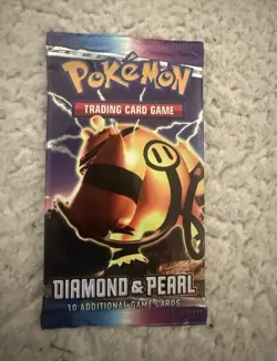 Pokemon TCG Diamond & Pearl Sealed Booster Pack 10 Cards Electivire English - Image 1