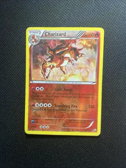 Pokemon TCG Charizard Legendary Treasures 19/113 Reverse Holo Holo Rare - Image 1