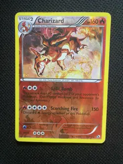 Pokemon TCG Charizard Legendary Treasures 19/113 Reverse Holo Holo Rare - Image 3
