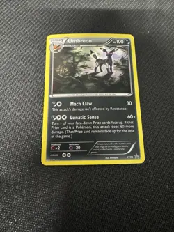 Pokemon Umbreon XY96 Black Star Promo Holo Rare 2016 - Image 1