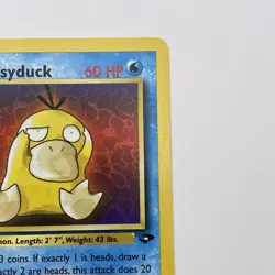 Misty's Psyduck 90/132 Gym Challenge LP Common WOTC Pokemon TCG Vintage Single - Image 4