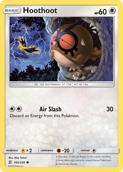 HOOTHOOT 165/236 C UNIFIED MINDS POKEMON MP TSUTSUI - Image 4