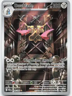 Doublade 098/088 Holo Illustration Rare Perfect Order Pokemon Near Mint - Image 1