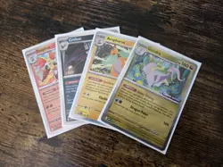 Pokemon TCG - Chaos Rising STAFF Stamped Promo 4-pack - Opened - Image 1