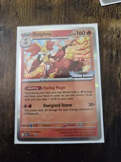 Pokemon TCG - Chaos Rising STAFF Stamped Promo 4-pack - Opened - Image 3