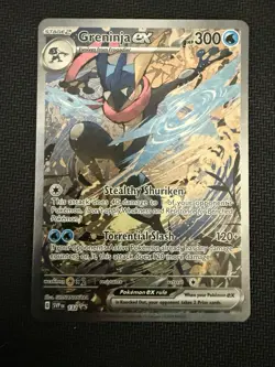 Pokemon TCG - Greninja EX 132 - S&V Promo - Near Mint - Image 1