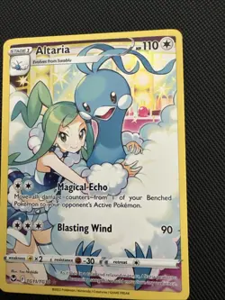 Pokemon TCG Illustration Altaria Holo Ultra Rare TG11/TG30 NM Clean Pack Fresh - Image 2