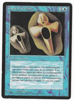 ►Magic-Style◄ MTG - Copy Artifact - French Revised FBB - Played - Image 1