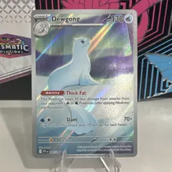 Pokemon TCG Dewgong 097/094 Phantasmal Flames Illustration Rare Near Mint - Image 1