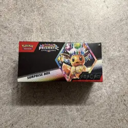 Pokemon Prismatic Evolutions Surprise Box New Factory Sealed TCG - Image 1