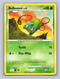 Bulbasaur 93/147 Common Supreme Victors Pokemon Lightly Played - Image 1