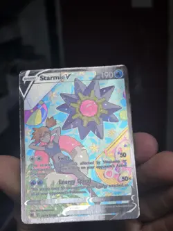 HP/DMG Pokemon Starmie V Full Art TG13/TG30 Astral Radiance Trainer Gallery - Image 3