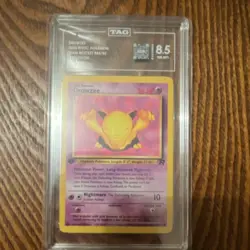 Pokemon Drowzee 1st Edition Team Rocket Common TAG 8.5 54/82 2000 English - Image 1