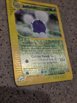 Jumpluff 17/147 Reverse Holo Aquapolis 2002 Pokemon e-Reader Rare - Image 3