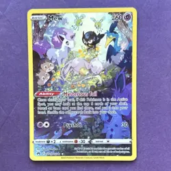 Pokemon Mew Ultra Rare Holo GG10/GG70 Crown Zenith Galarian Gallery 60 HP - Image 1