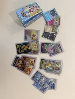 Pokemon TCG Eevee Jolteon Vaporeon Flareon Sylveon Holo Chinese Lot - Image 1
