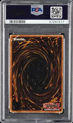2003 YU-GI-OH! STARTER DECK: JOEY 1ST EDITION #001 RED-EYES B. DRAGON PSA 3 MK - Image 2