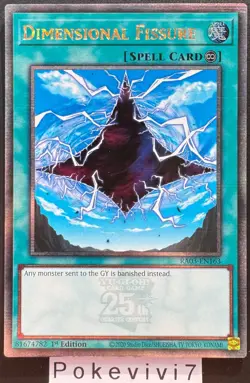 Carte YU-GI-OH! DIMENSIONAL FISSURE RA03-EN163 QCSR NEUF - Image 1