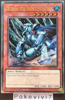 Carte YU-GI-OH! MOBIUS THE FROST MONARCH RA03-EN142 QCSR NEUF - Image 1