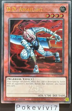 Carte YU-GI-OH! D.D. ASSAILANT RA03-EN141 QCSR NEUF - Image 1